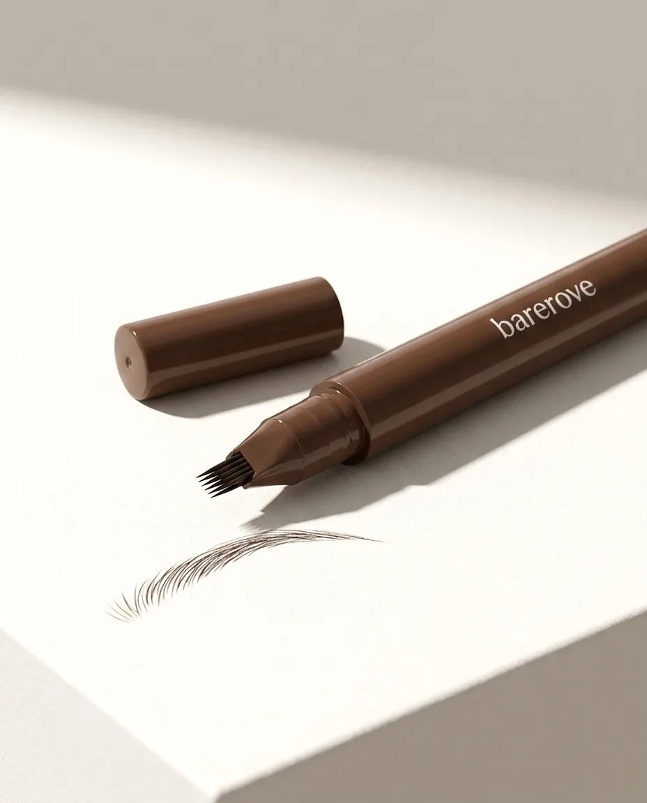 The pen on white with the Chocolate shade name