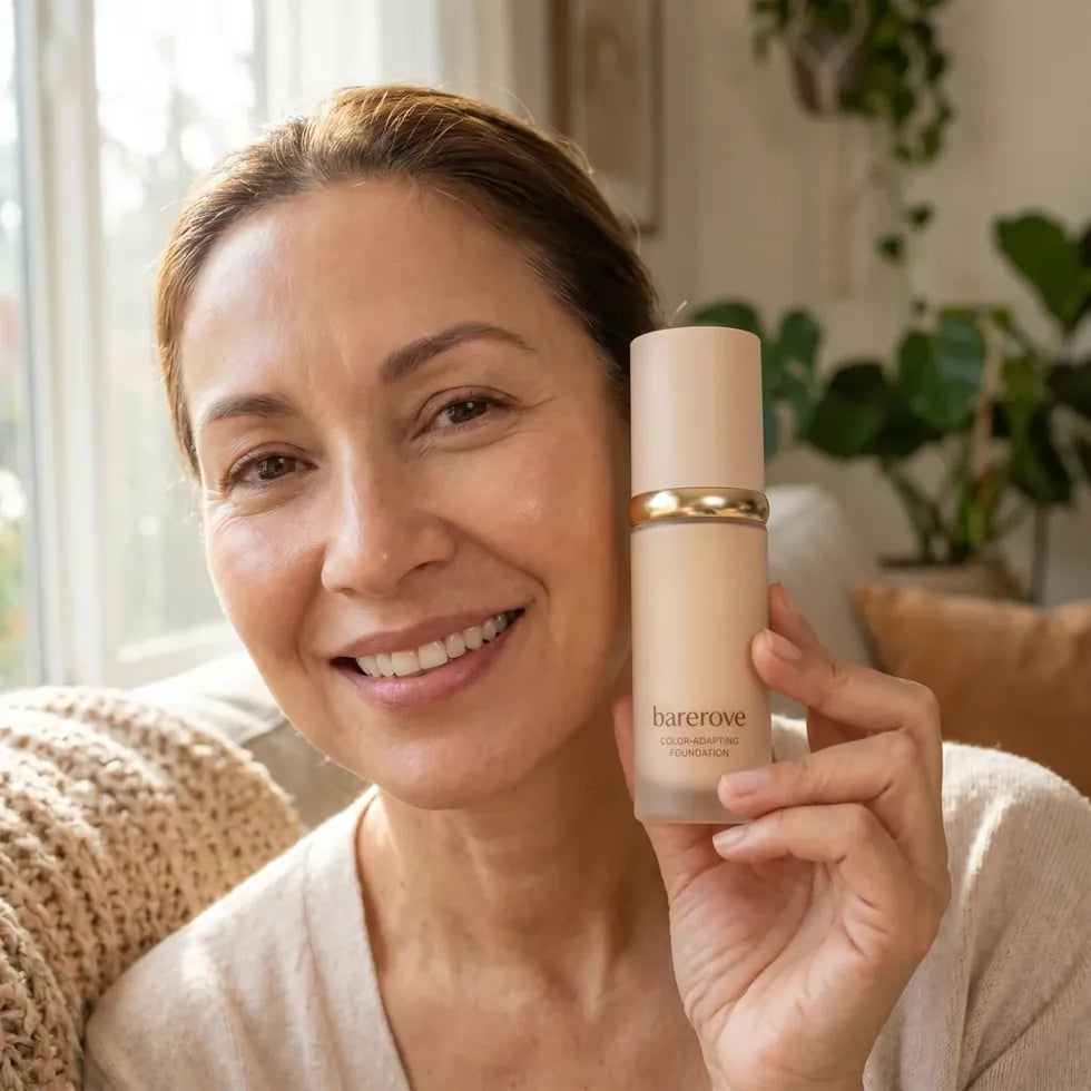 Wearing the foundation through her day